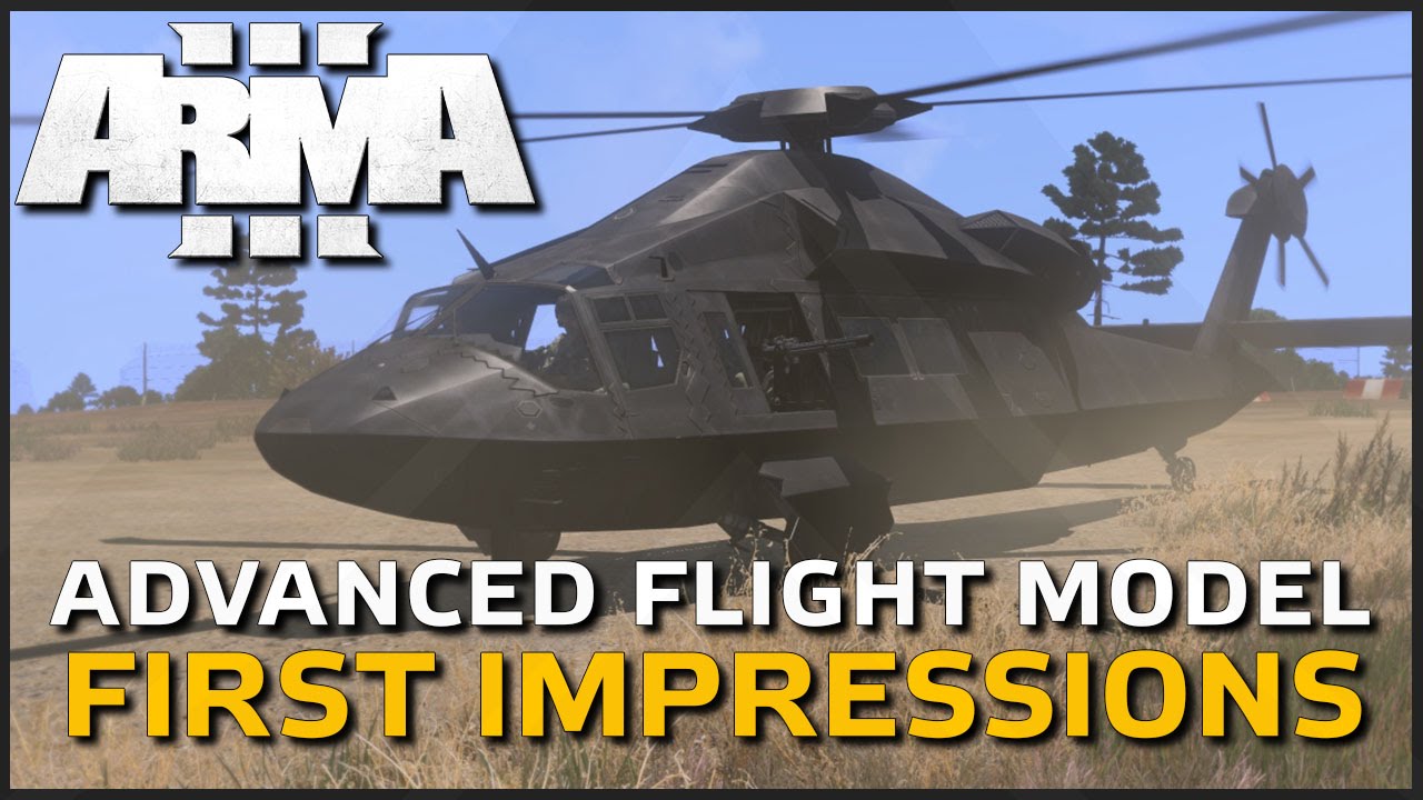 Arma 3 - Impressions on Arma 3's WIP Advanced Flight Model (RotorLib)