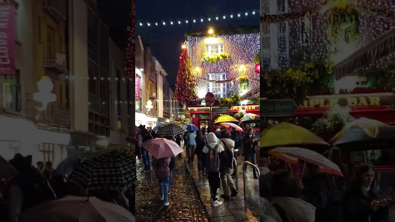 Dublin, Ireland. The Temple Bar 