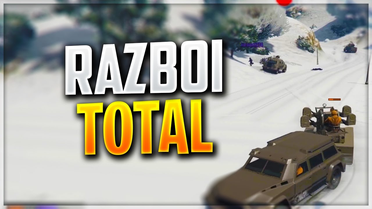 RAZBOI TOTAL pe GTA5 MOTOR WARS! *EPIC*