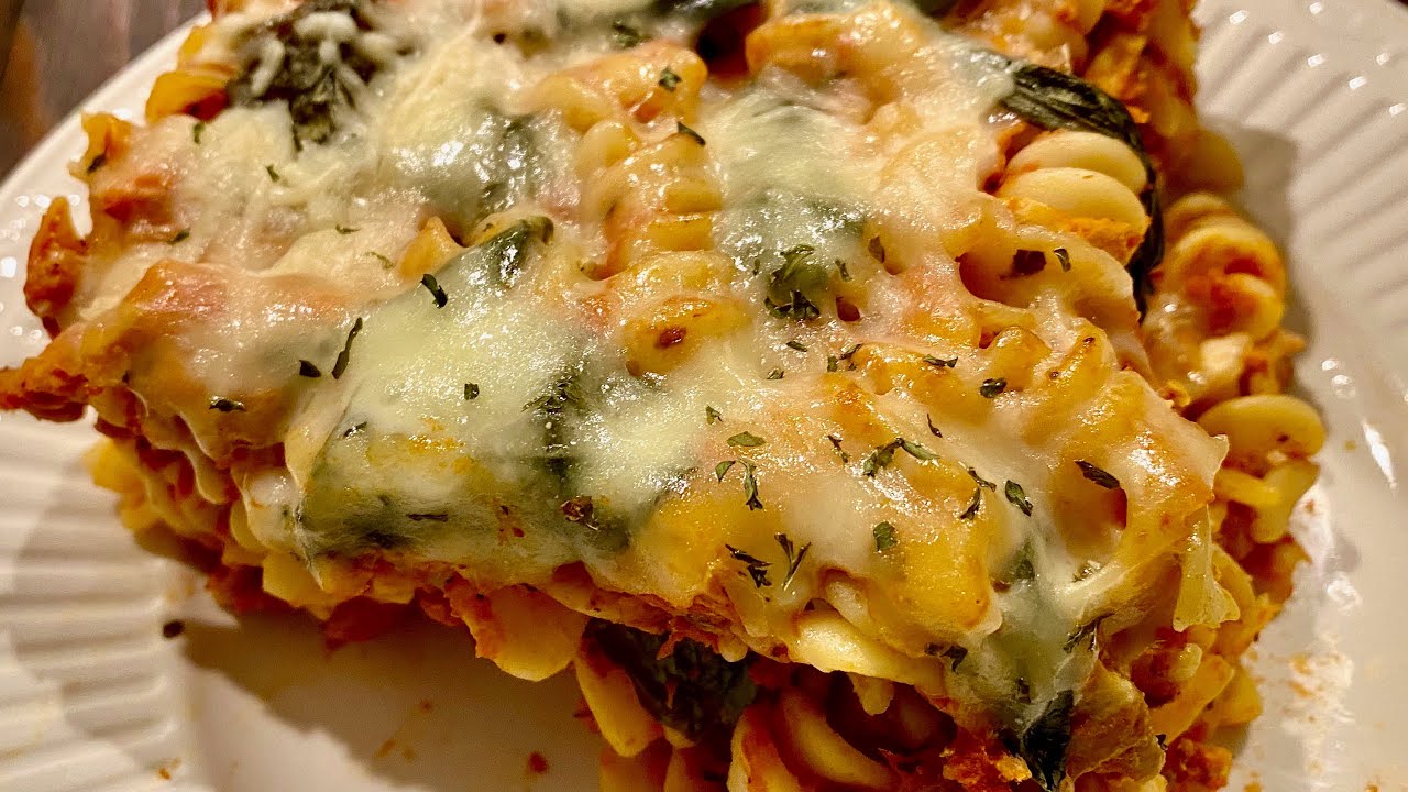 Baked Rotini Pasta - Cooking with the Claw