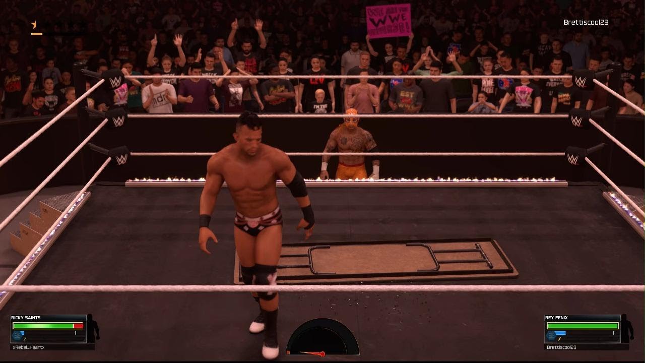 Rey Fenix vs. Ricky Saints Inferno Match! |Online