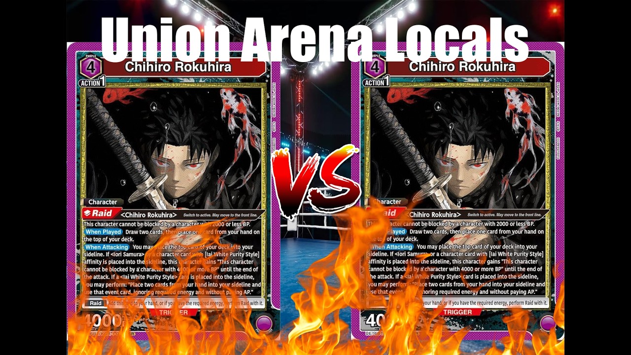Double Infinity Union Arena Locals Round 2 - Iai White Purity Style mirror