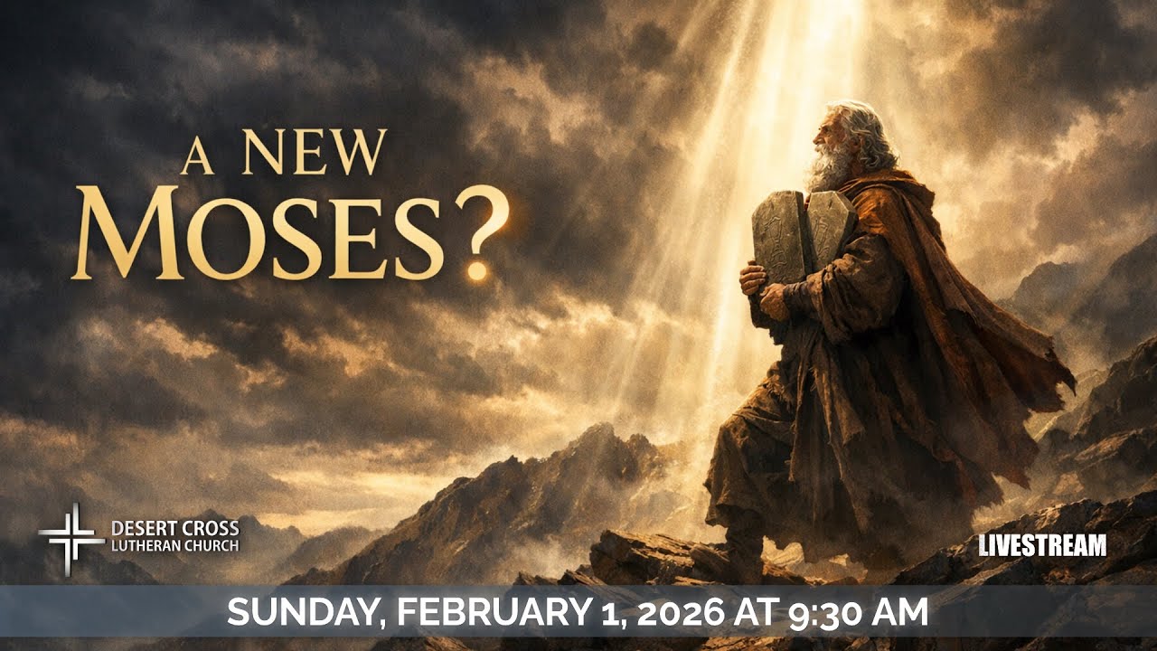 A New Moses? - Desert Cross Online Worship (February 1, 2026)