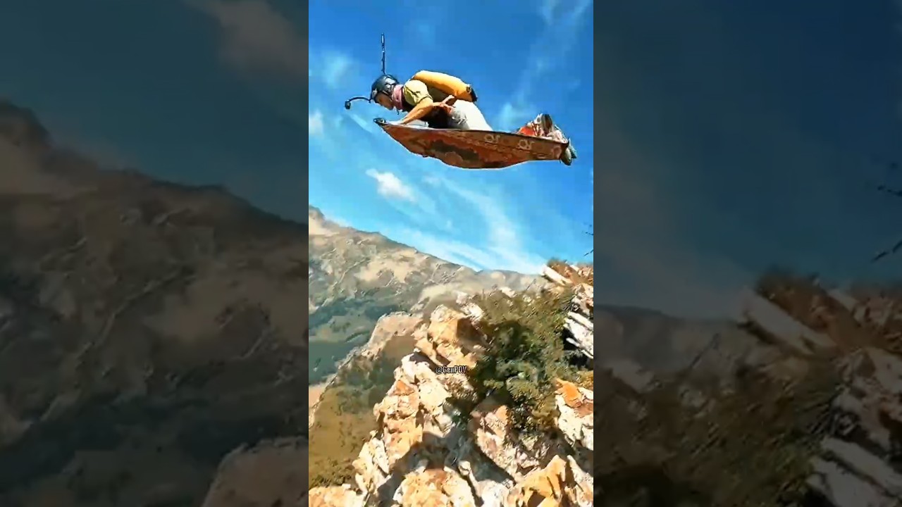 First Ever Carpet Flight 😧