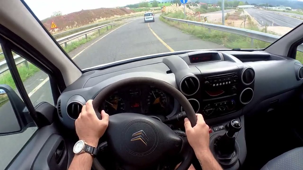 Cochestube probando Citroen berlingo 2008 (1.6hdi 110cv)POV Test drive