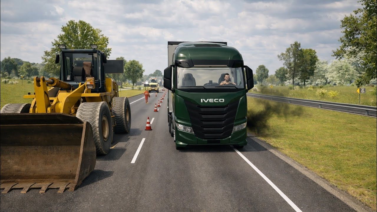 Driving Iveco Truck in W.T.D.S Gameplay 