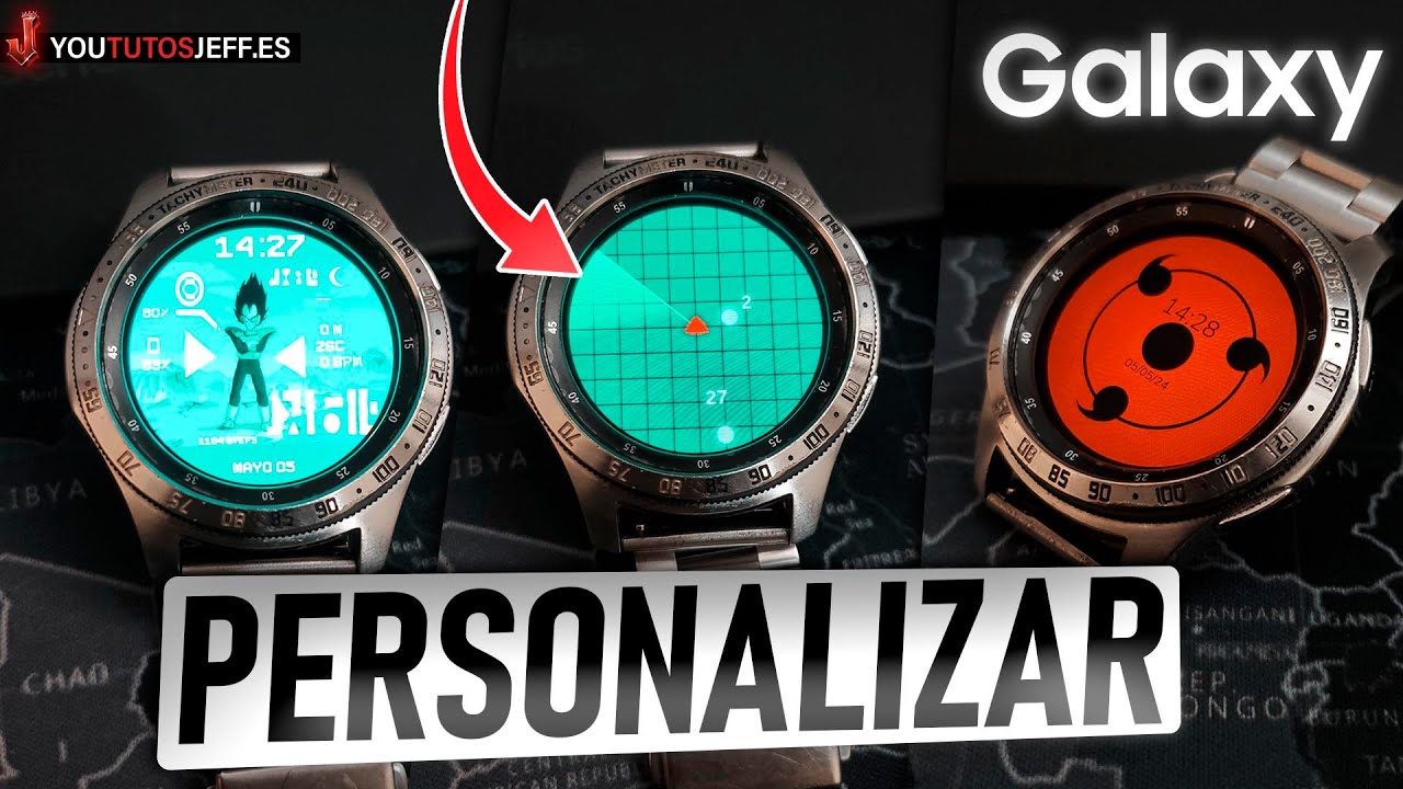 Personalizar SAMSUNG Galaxy WATCH ✅