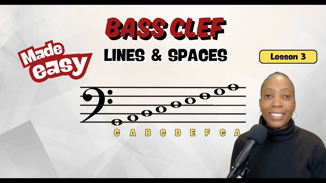 Bass Clef Lesson 3 | Music Theory for Beginners