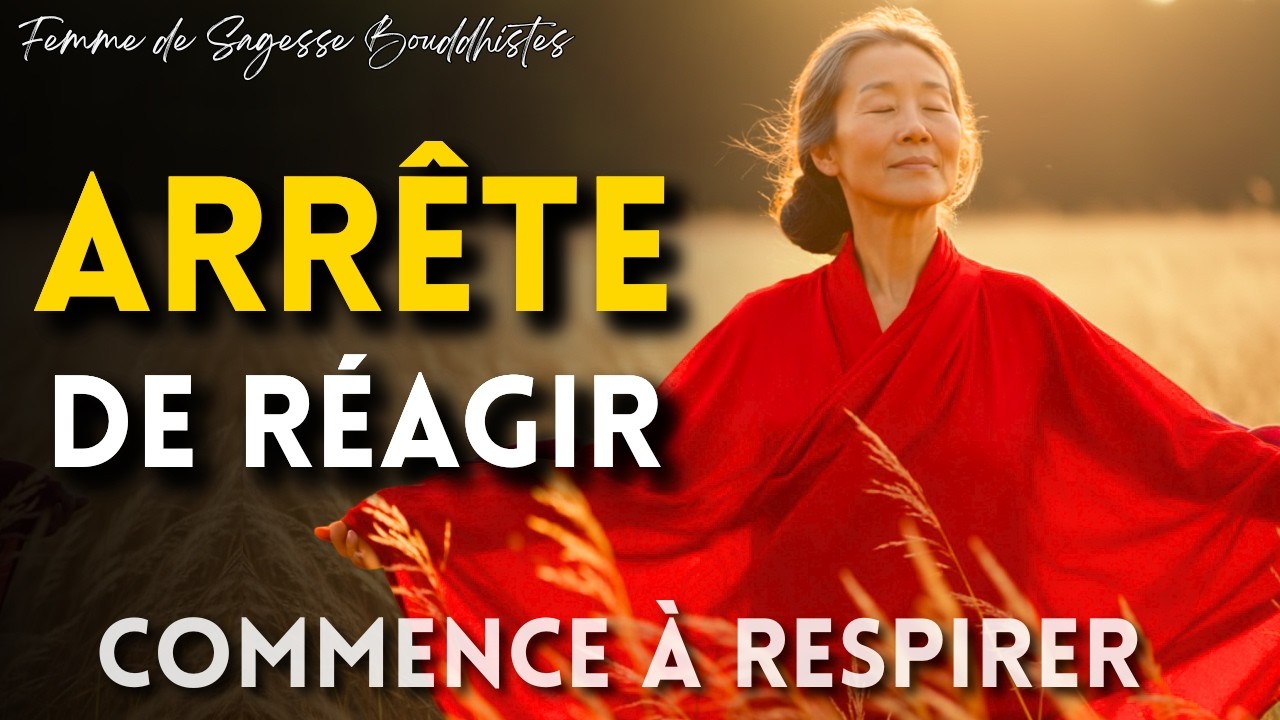 Arrête de réagir, commence à respirer ! Le chemin vers ta liberté intérieure | Bouddhisme