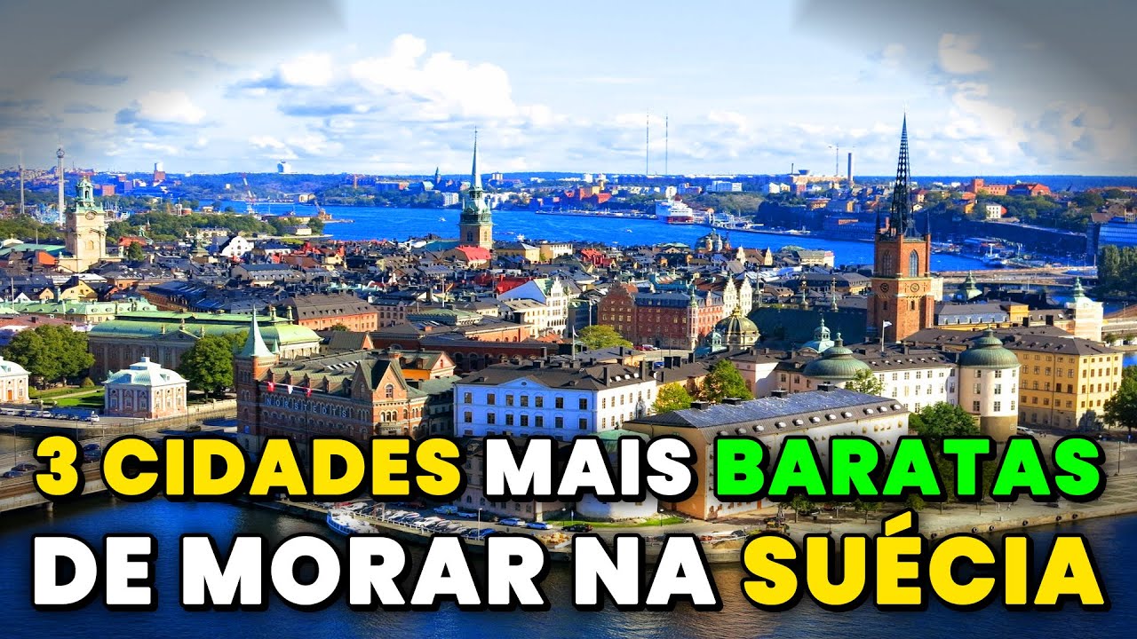 AS 3 CIDADES MAIS BARATAS DE SE VIVER NA SUÉCIA 😱
