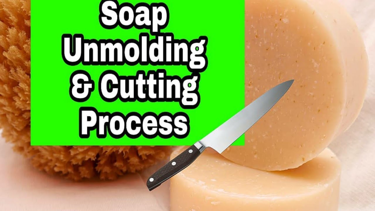 Soap Unmolding and Cutting Process