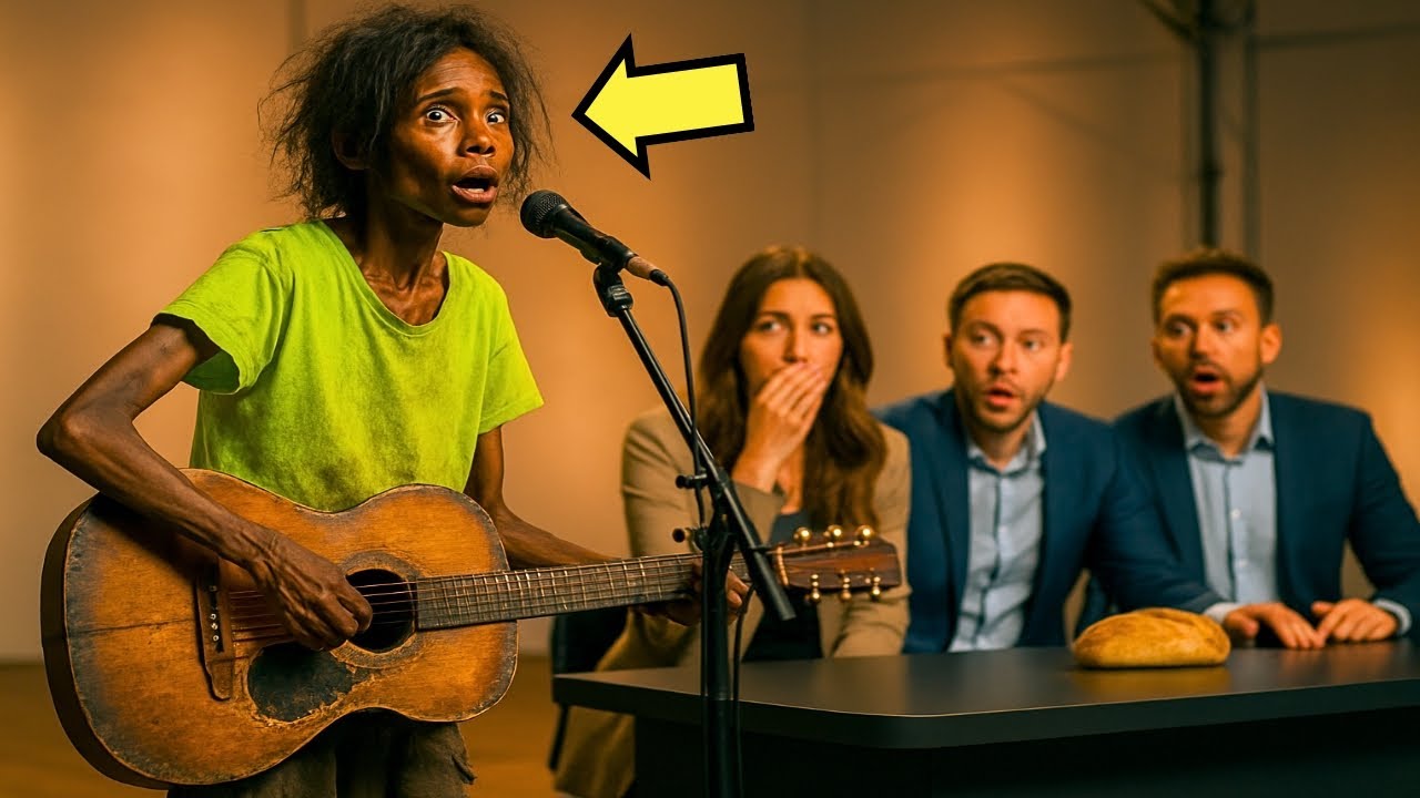 MUJER HAMBRIENTA PIDE UN PEDAZO DE PAN PARA CANTAR… Y EL RESULTADO EMOCIONA A TODOS