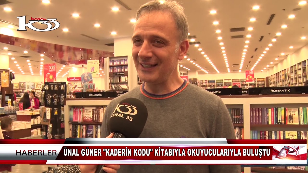 &Uuml;NAL G&Uuml;NER KADERİN KODU KİTABIYLA OKUYUCULARIYLA BULUŞTU