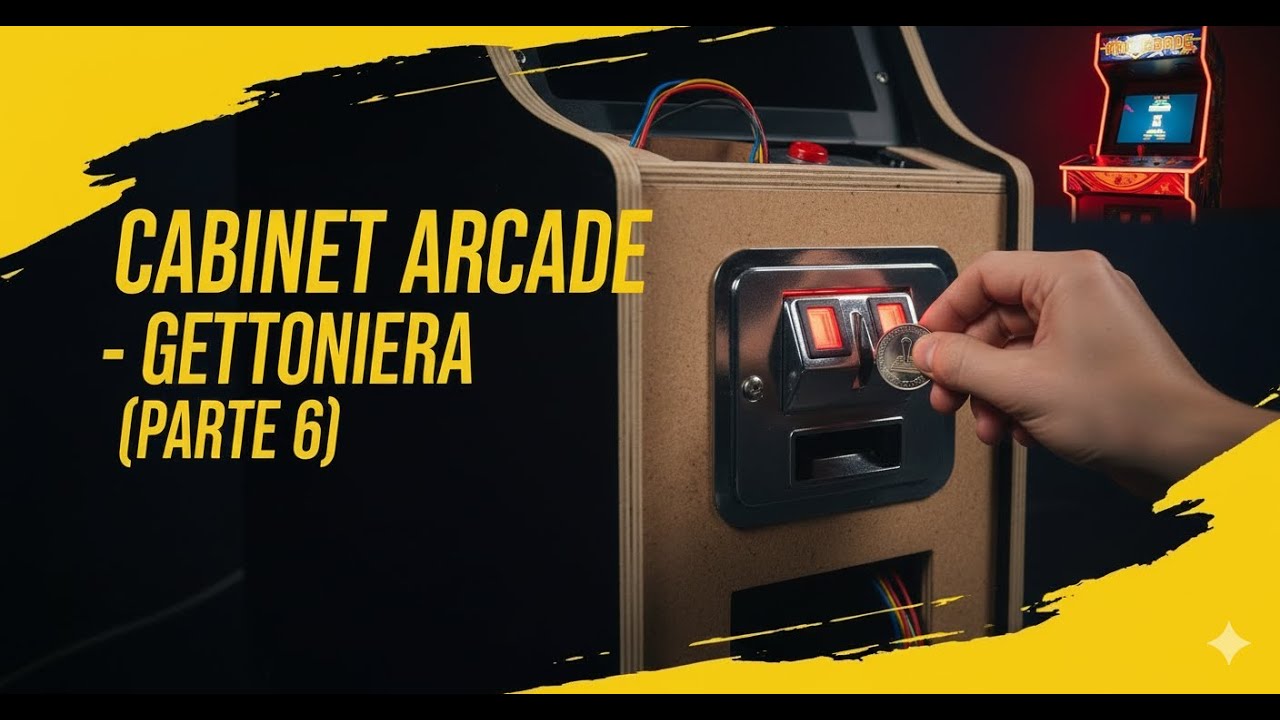 Guida alla costruzione di un Cabinet Arcade (6 - Gettoniera)