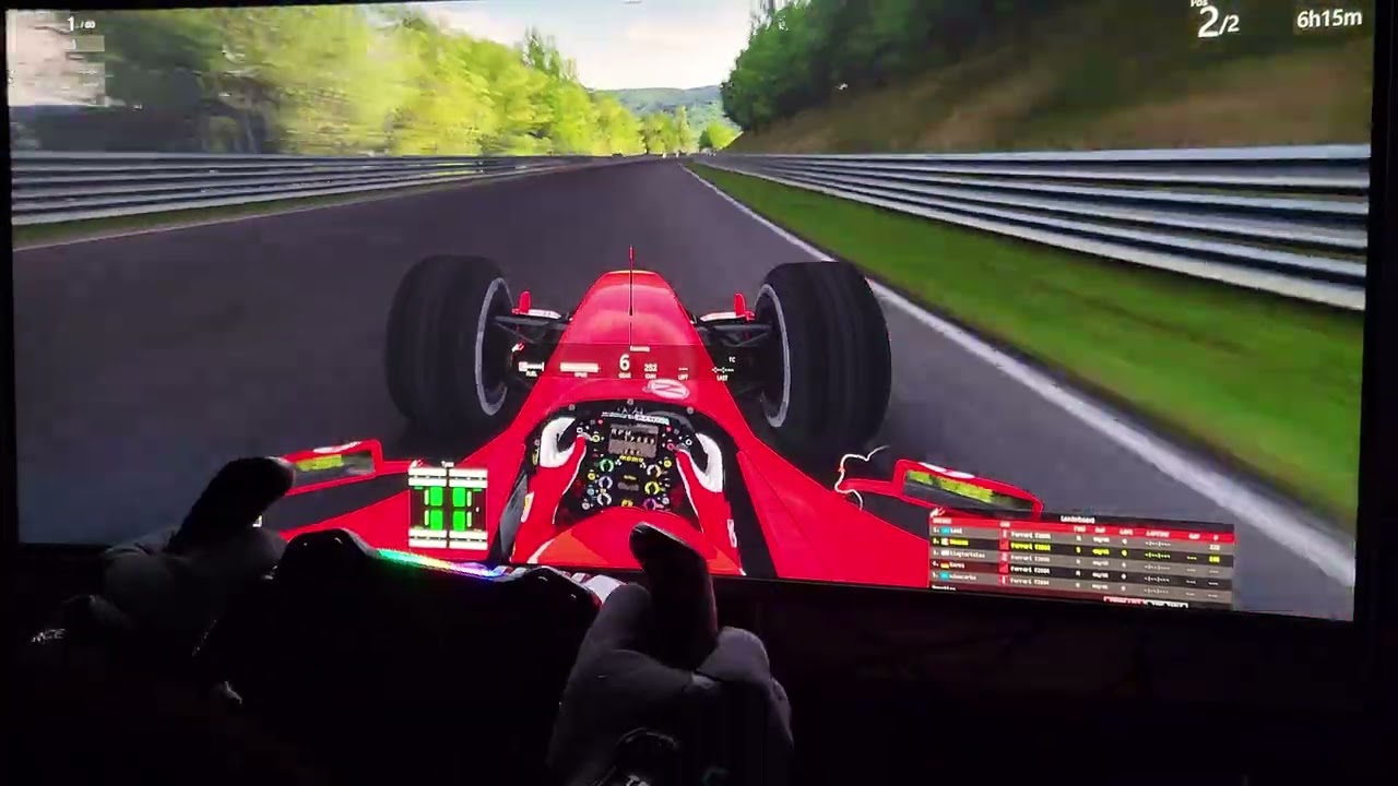 Assetto Corsa F1 Car Hot Lap at Nürburgring Logitech RS50