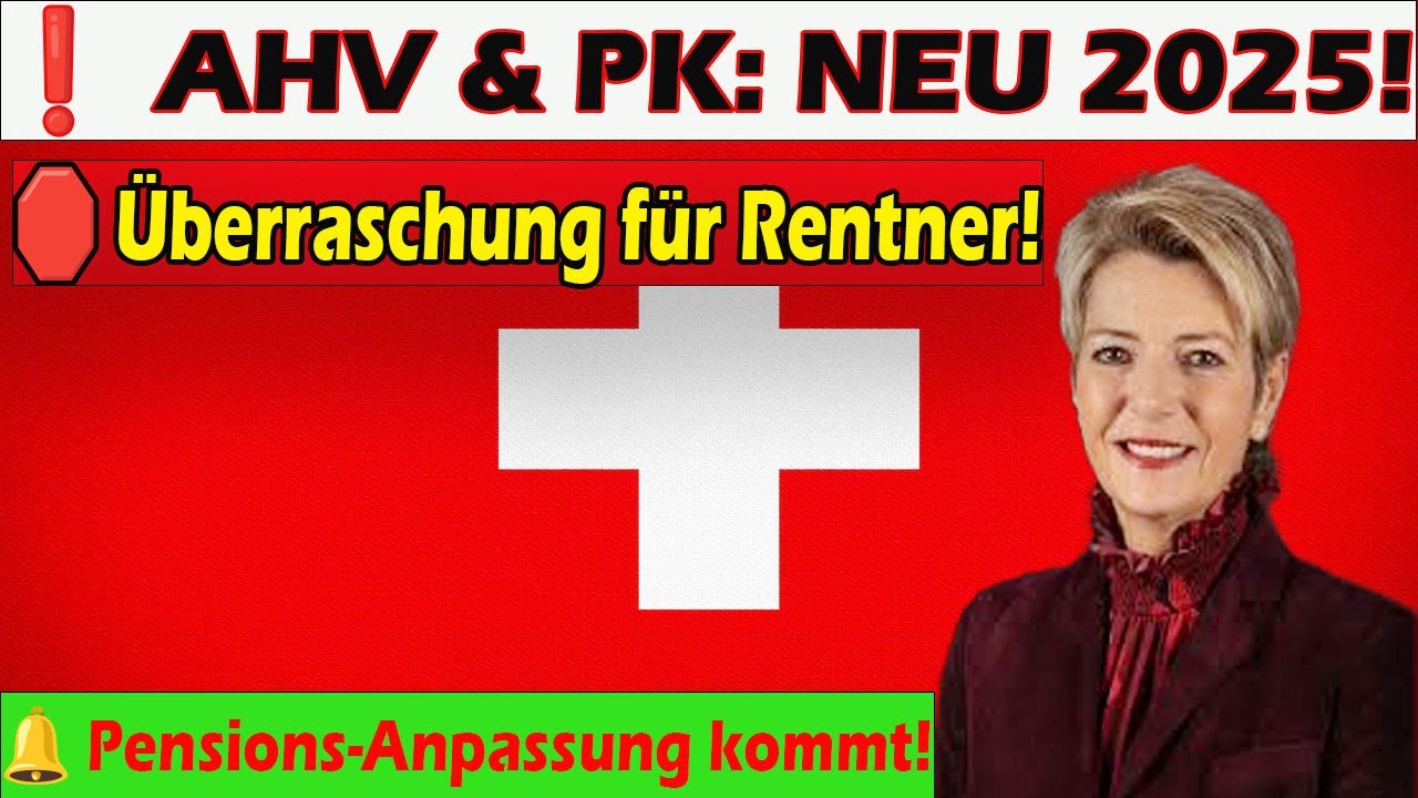 💼 Pensionskasse & AHV 2025: Regierung &uuml;berrascht mit neuen Regeln!