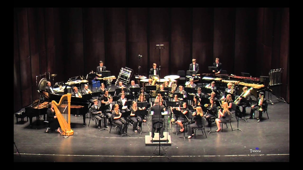 UNC Symphony Band - Divertimento for Winds & Percussion by Roger Cichy