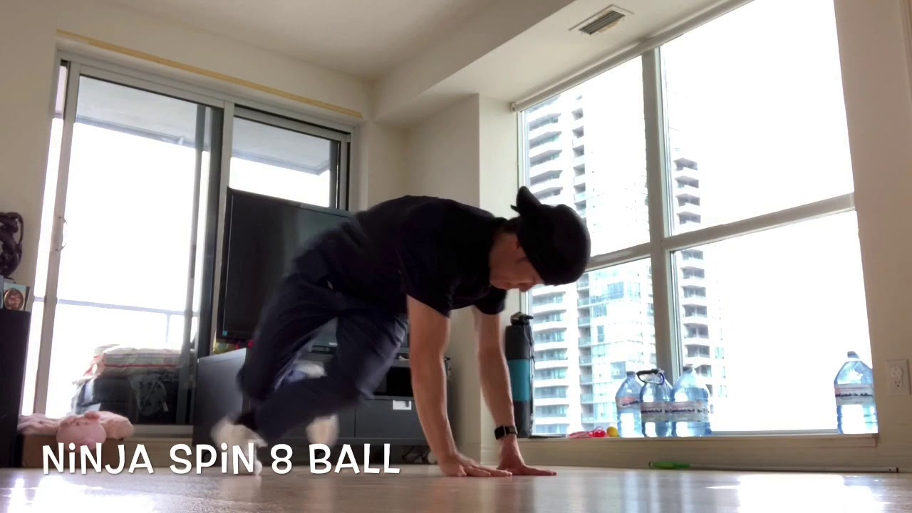 BBOY ONTON | NINJA SPIN 8 BALL | FOOTWORK PATTERNS