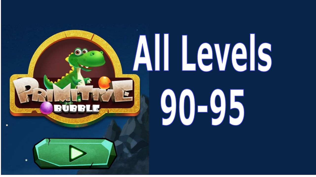 Primate Bubble Dragon Pop Bubble Shooter Game Play Levels 90 to 95 | Puzzle Game