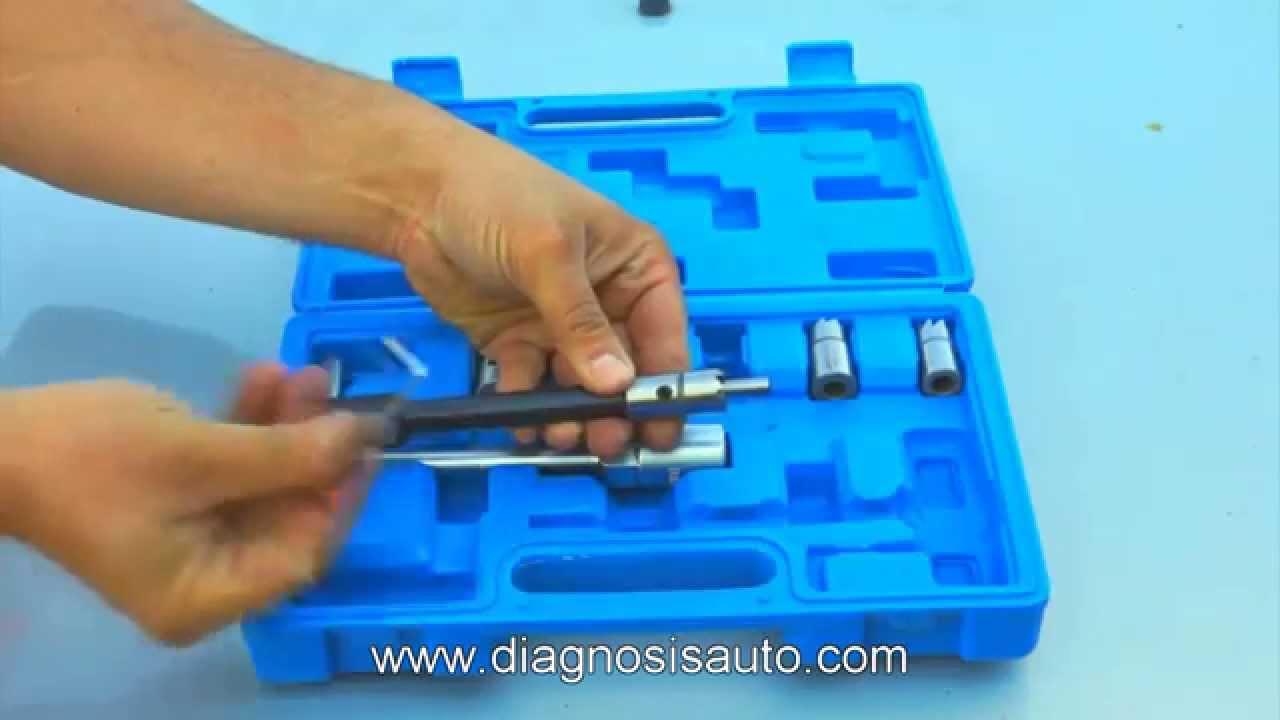 Escariador de asientos de inyector diesel