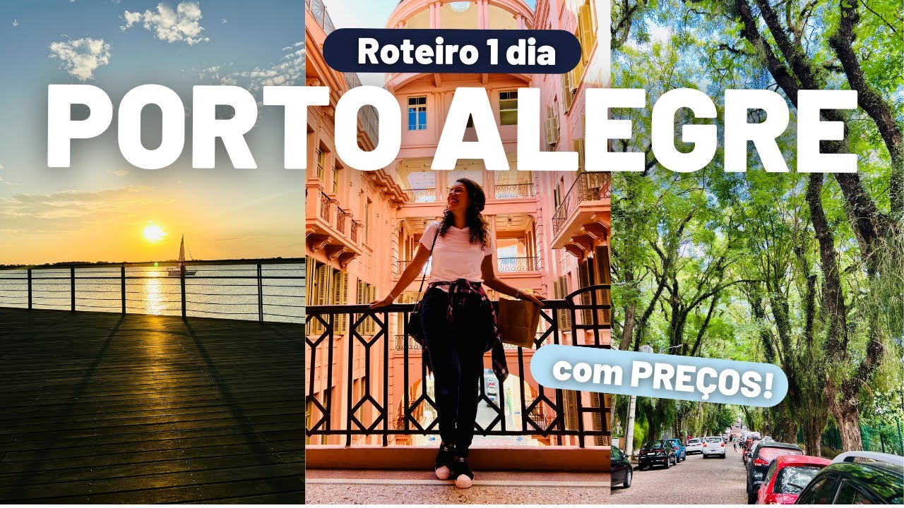 O QUE FAZER EM PORTO ALEGRE - Roteiro 1 dia com todos os preços!
