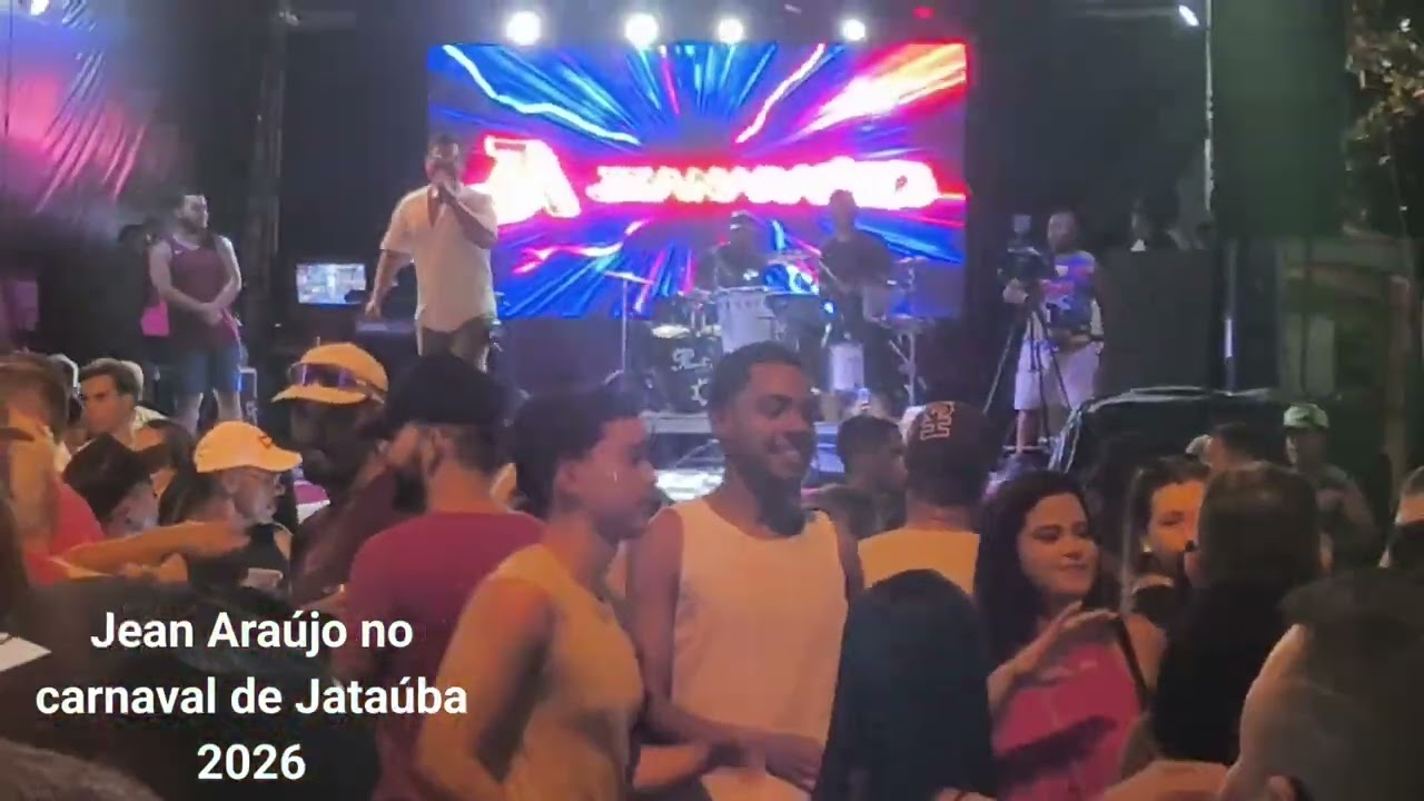 Jean Araújo no carnaval de Jataúba 2026