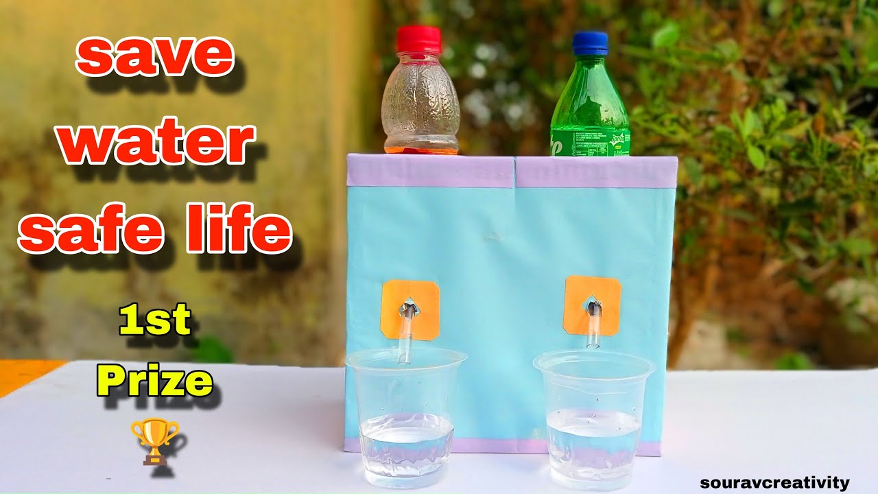 Science Fair Projects New Ideas 2025 | Science Day Project | Water Saving Project