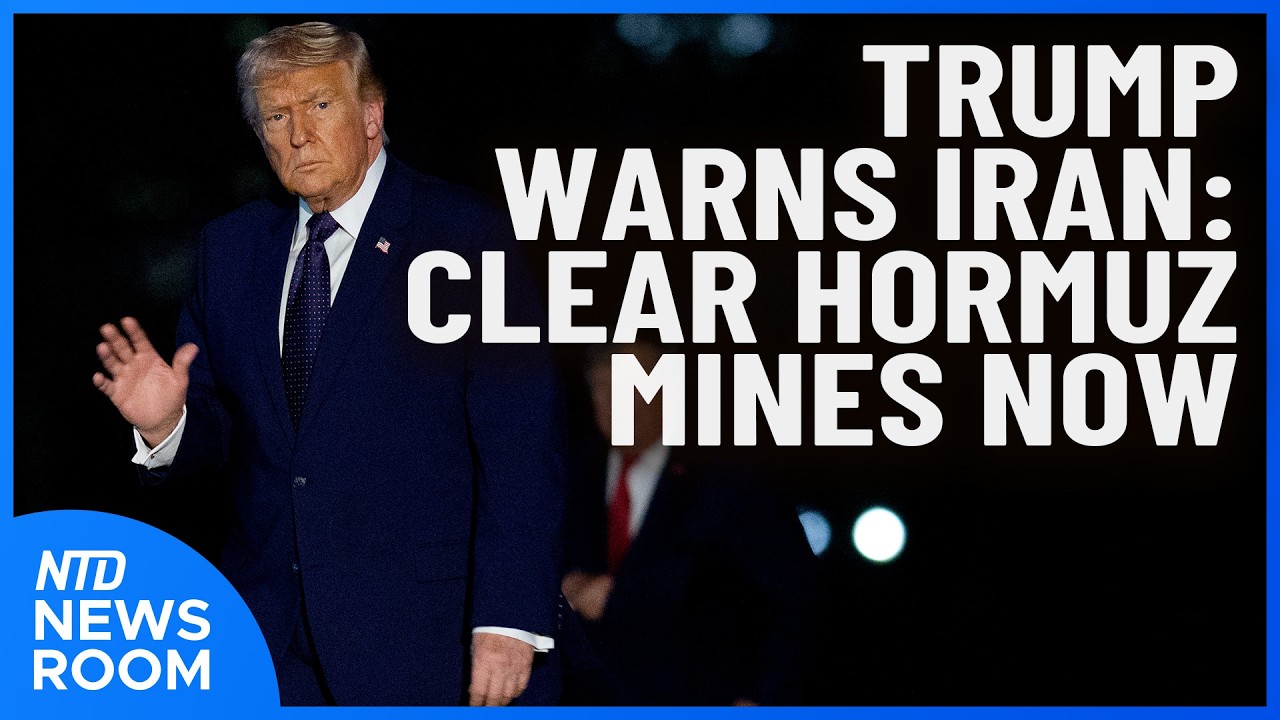 Trump Warns Iran To Clear Hormuz Mines; Trump Pushes SAVE America Act | NTD Newsroom (March 10)