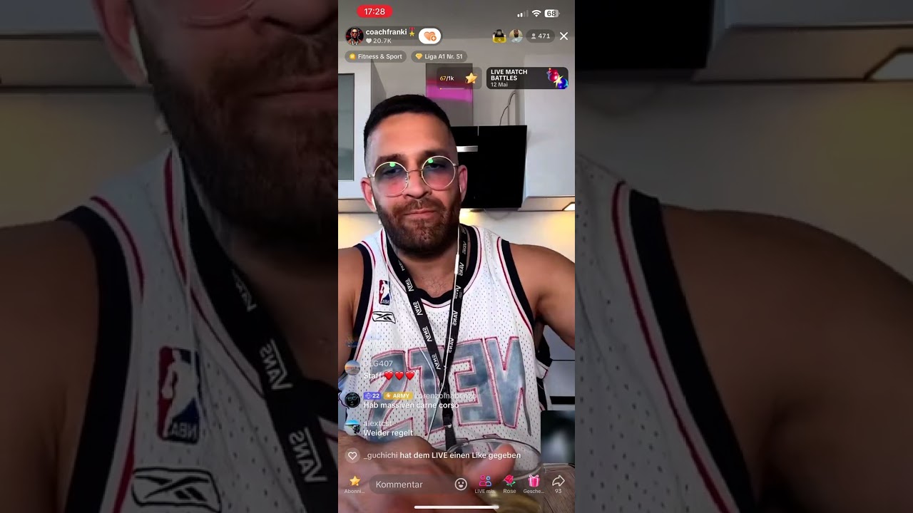 COACH FRANKY WAR LIVE - SPRECHSTUNDE MIT FRANKY 😊