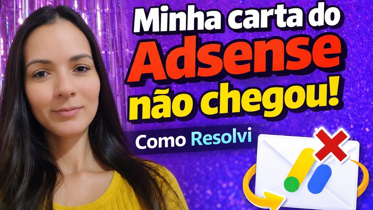  Carta do Google Adsense Não Chegou Faça Isso | Como Verificar seu Endereço sem a Carta.