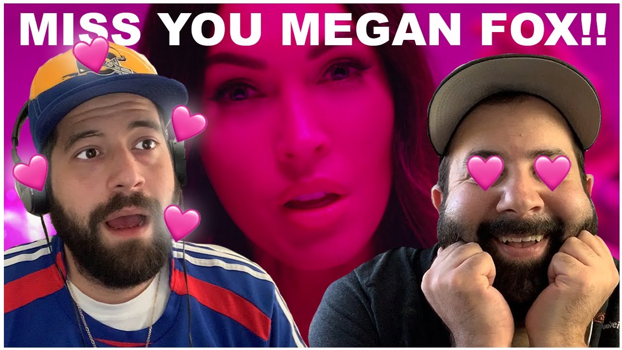 WE HERE FOR MEGAN FOX!! Video Reaction | Machine Gun Kelly - Bloody Valentine [Official Video]