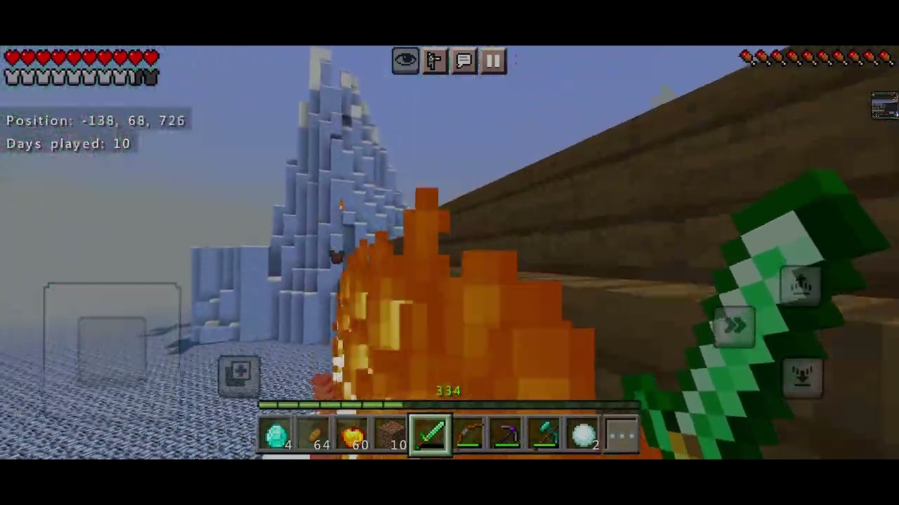 Minecraft surviving in mysterious world 🌎  exploring world 