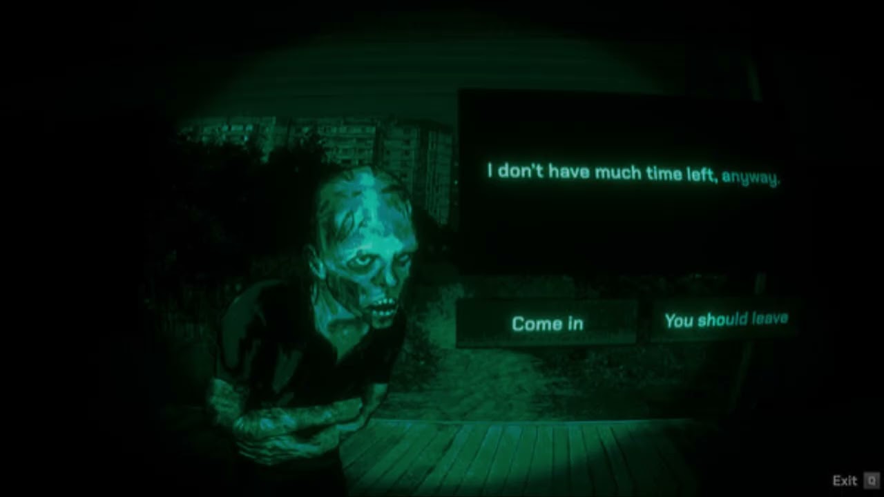 No, I'm Not a Human: A Paranoia-Inducing Horror Game