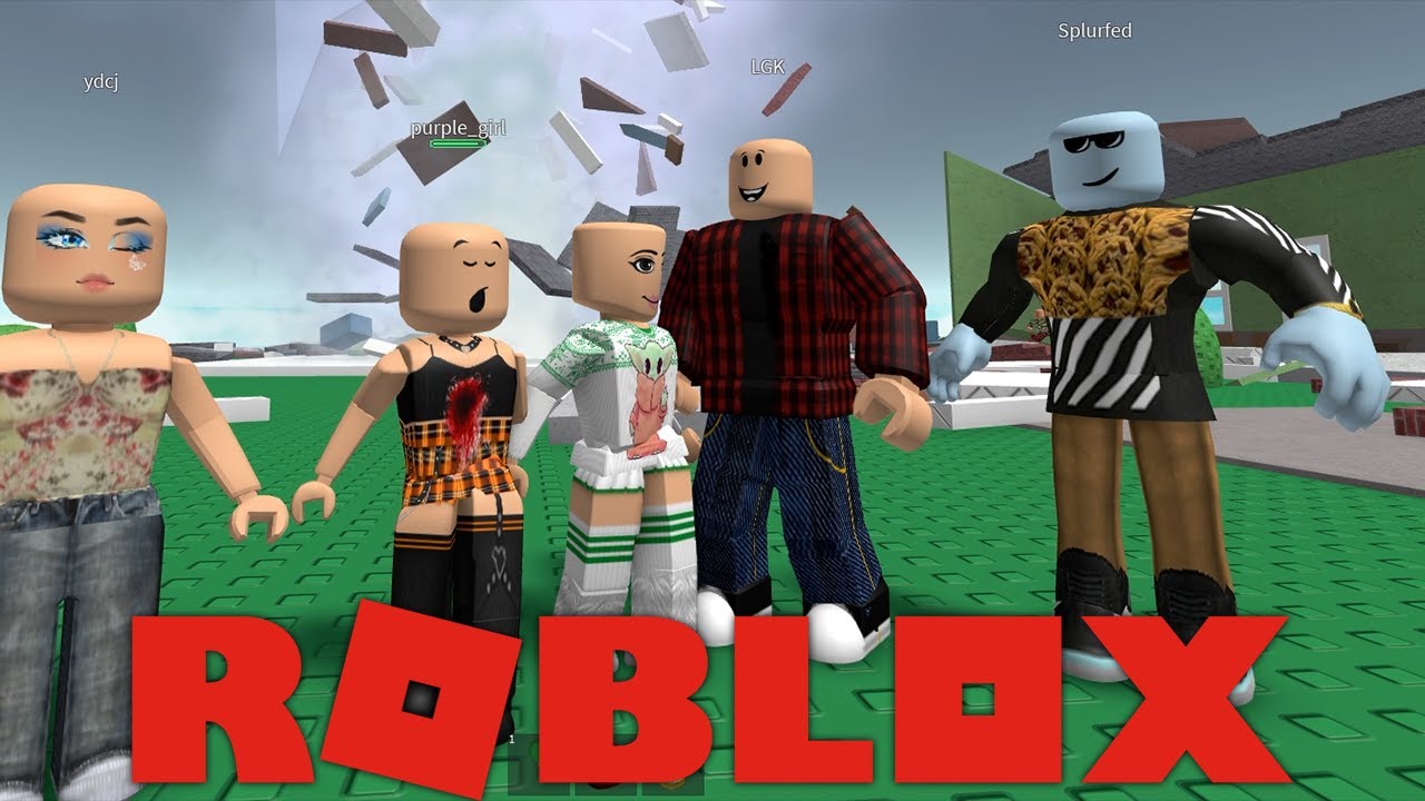 Roblox Natural Disaster Survival with Channel Members!