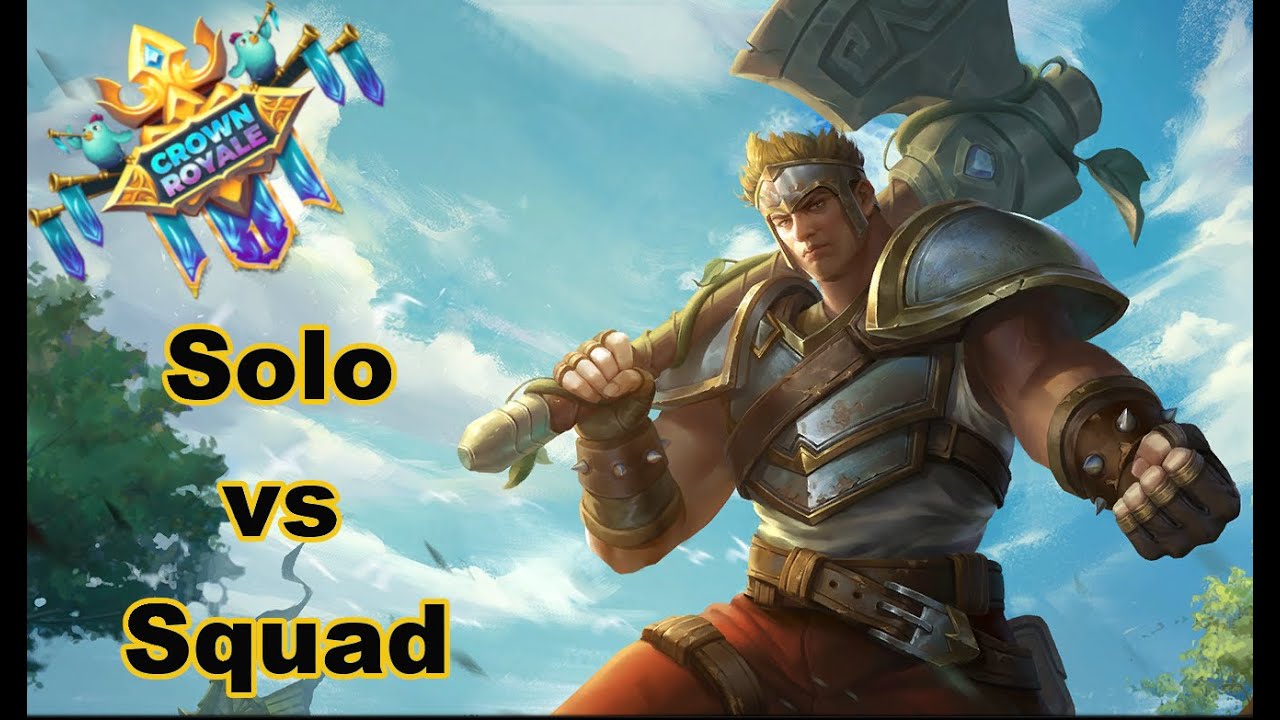 Warrior VS Squads! REALM ROYALE 16 kills
