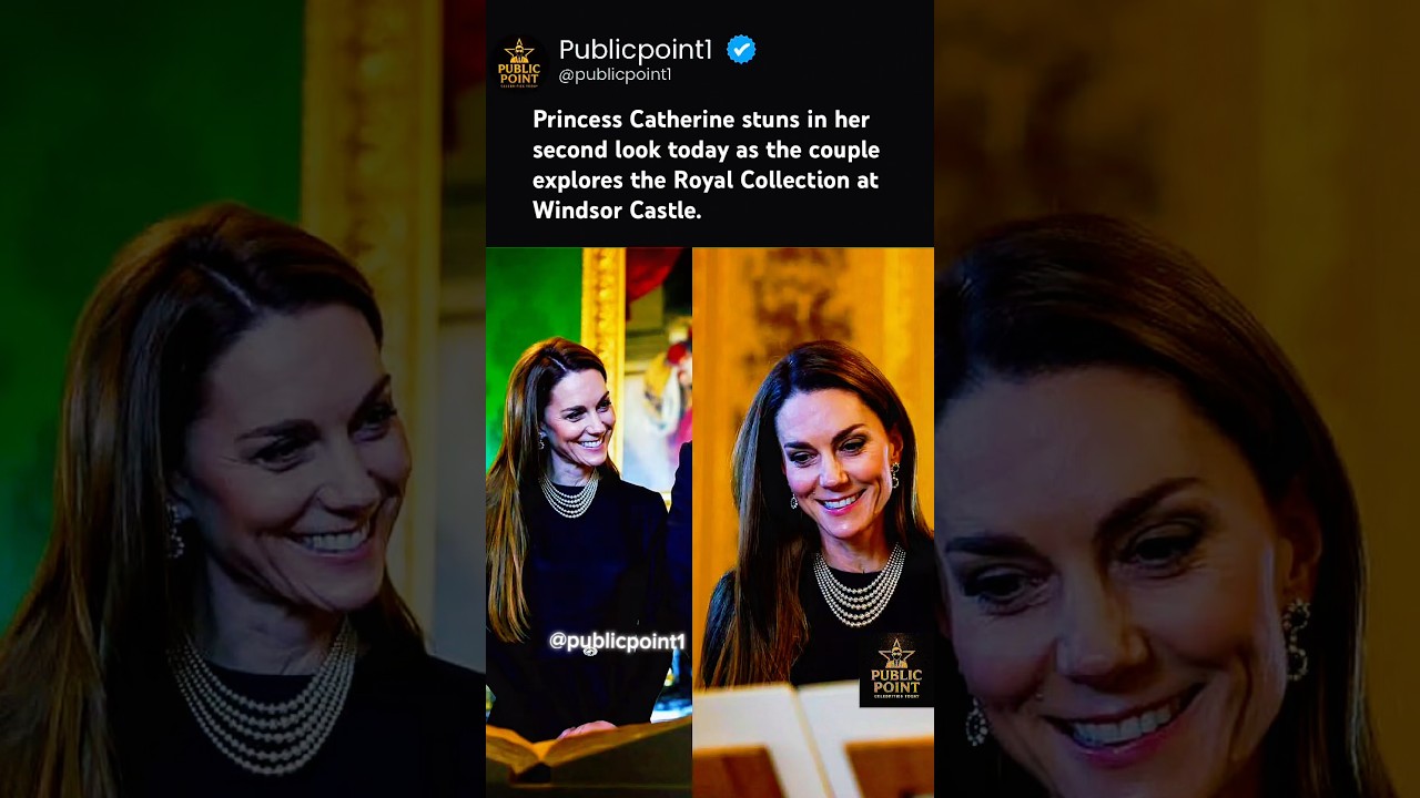 Princess Catherine&rsquo;s Second Look at Windsor Castle 👑 #PrincessOfWales #KateMiddleton