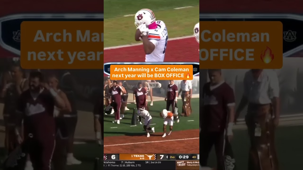 CAM COLEMAN IS TRANSFERRING TO TEXAS 🚨