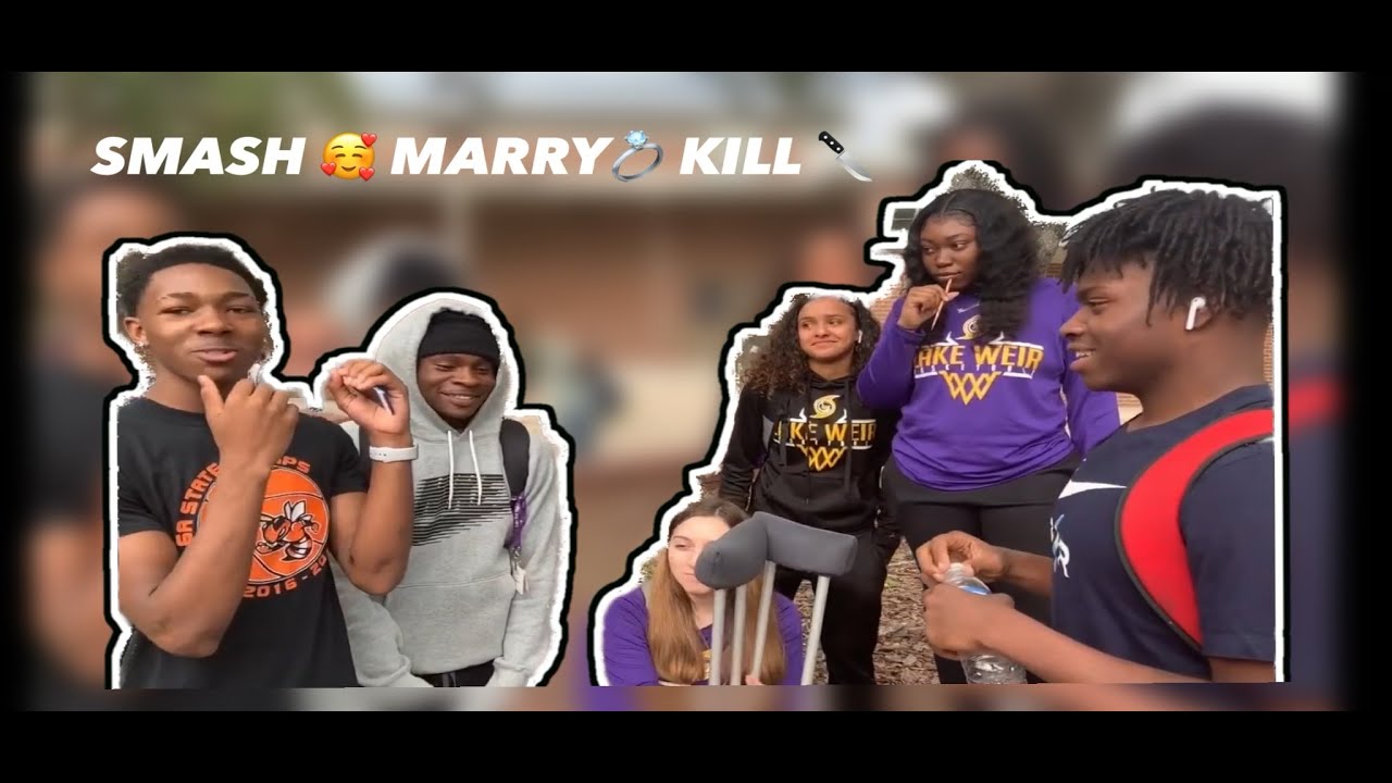 MARRY 💍,SMASH 🥰,KILL 🔪 *PUBLIC INTERVIEW🗣‼️* HIGH SCHOOL EDITION 🏫 😎