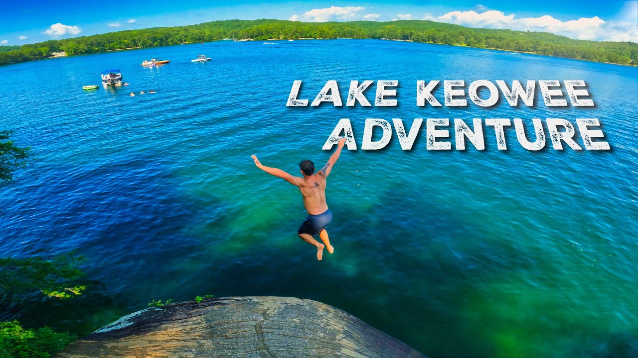 Kayaking Lake Keowee To Jumping Rock & The Falls