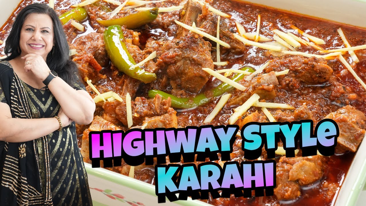 Highway Style Karahi Gosht Recipe in Urdu Hindi - RKK