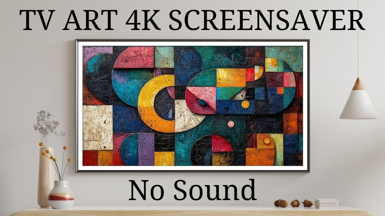 Elegant Abstract Frame TV Art | High Quality Frame TV Art | 4 Hours in 4K