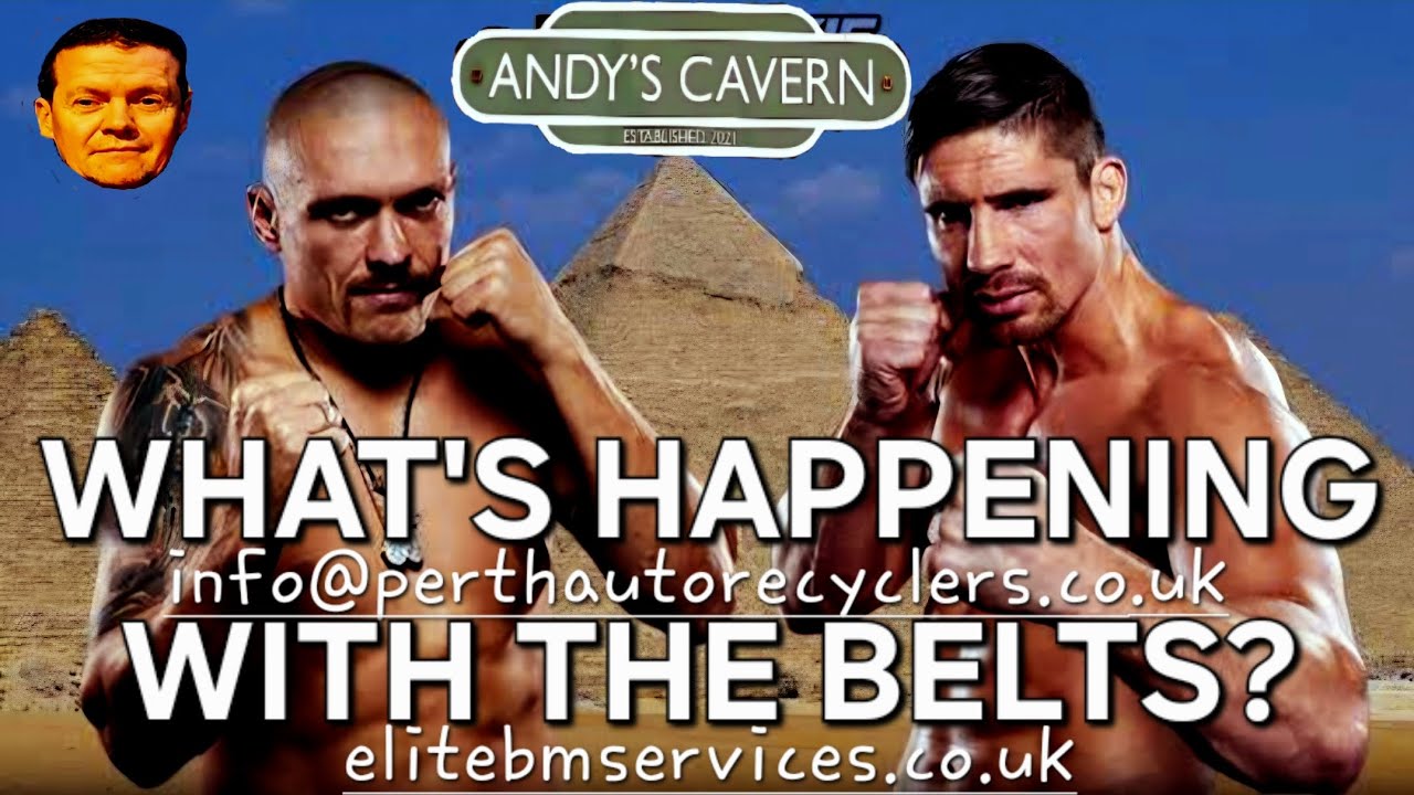 WHAT'S HAPPENING WITH THE HEAVYWEIGHT BELTS???
