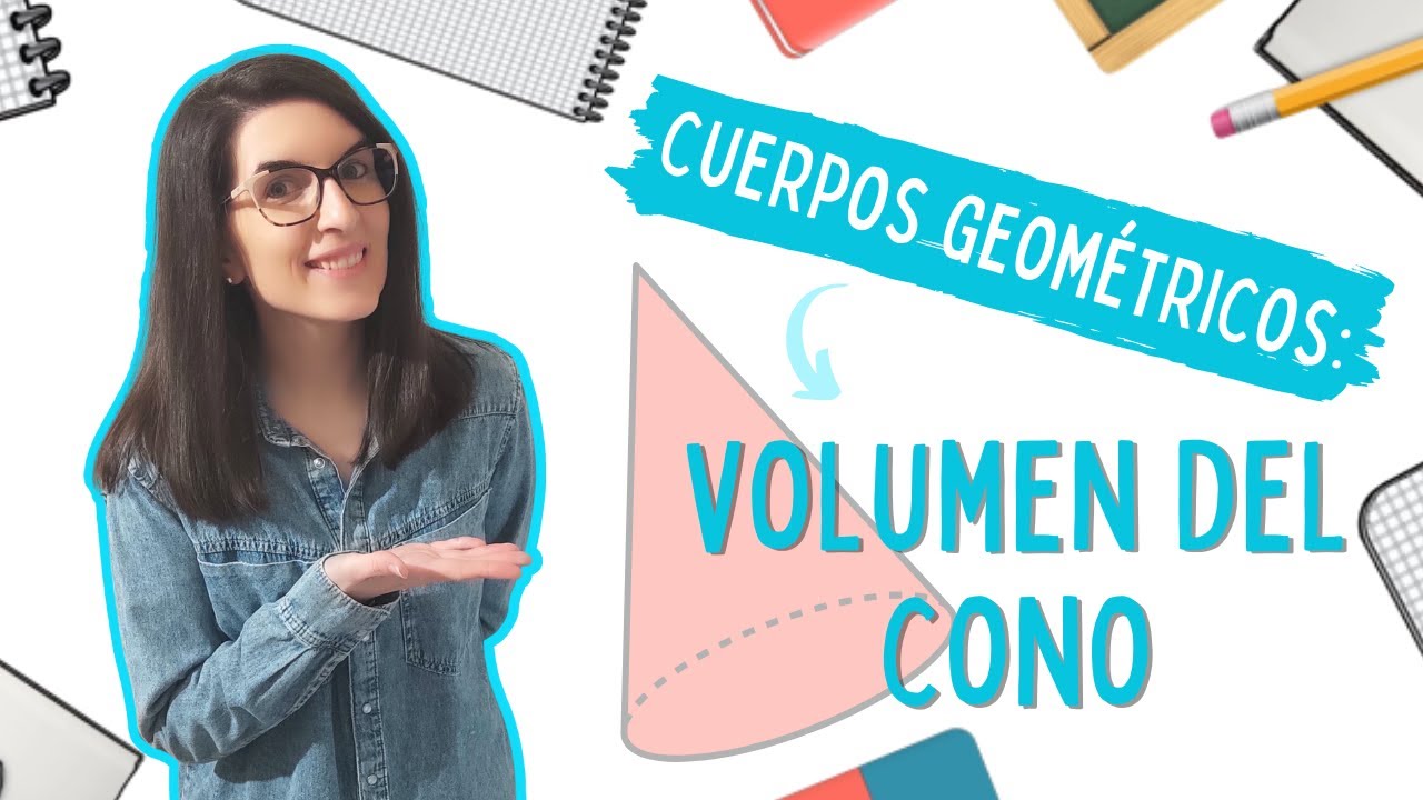 Volumen de un cono | MATEMÁTICAS FÁCILES ➡️ Cuerpos geométricos