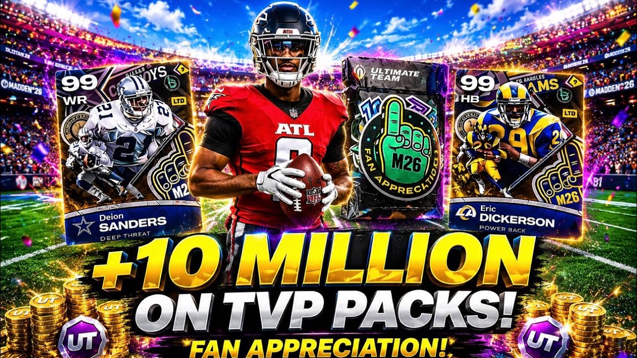 +10 MILLION TVP PACK OPENING LTD?? + MYSTERY PACK AND PLAY GAMEPLAY!!!