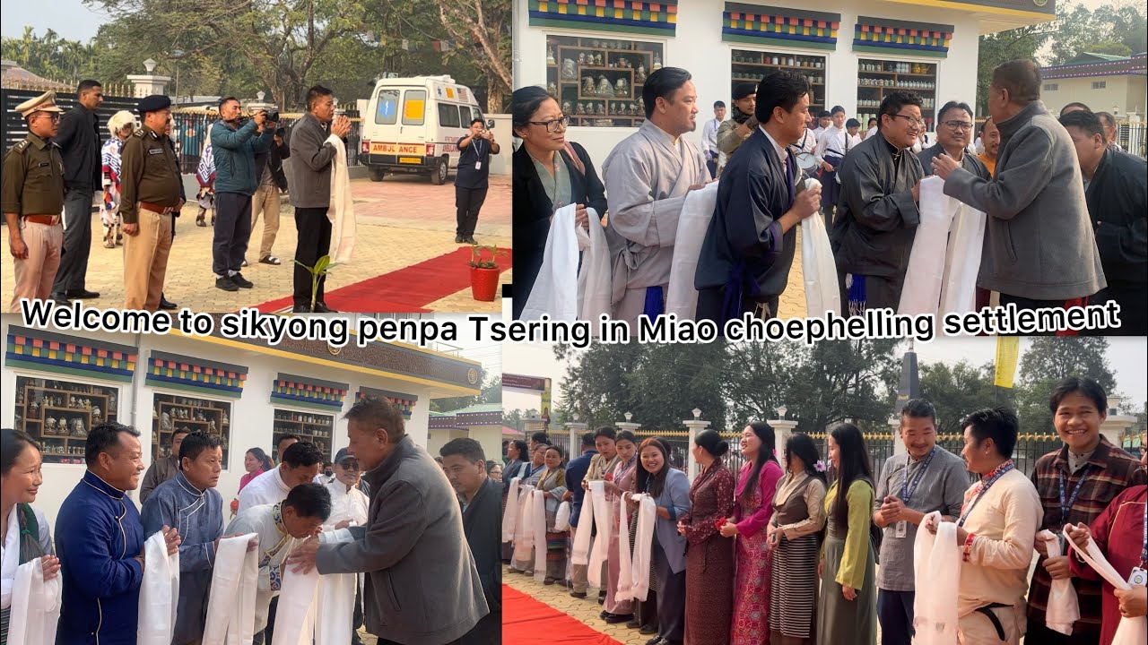 WELCOME TO SIKYONG PEMPA TSERING IN MIAO CHOEPHELLING TIBETAN SETTLEMENT 🙏🏼 25.1.25