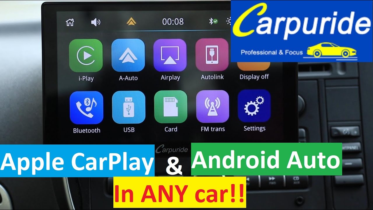 Amazing Carpuride - Apple CarPlay & Android Auto 