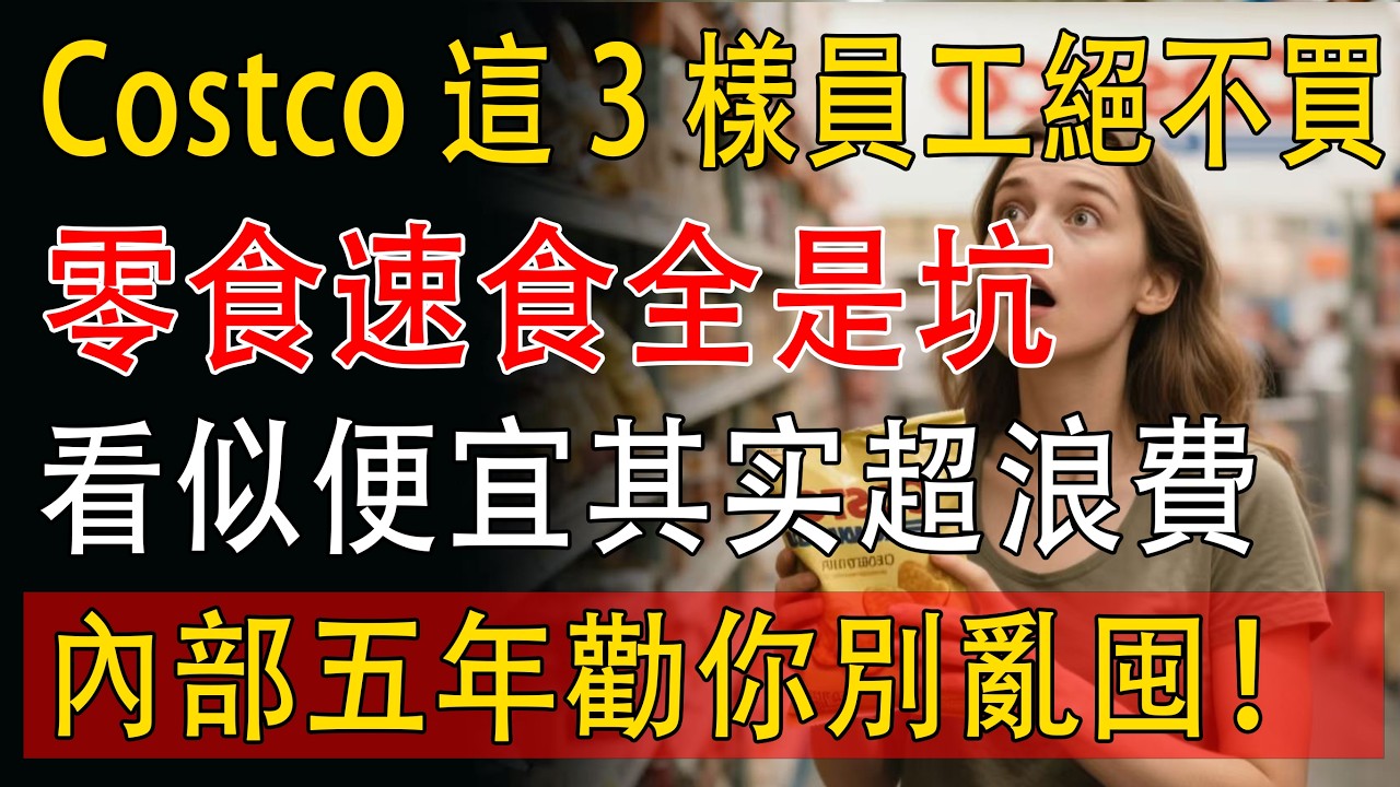 【建議收藏】Costco 內部員工絕不買！這 3 樣再便宜也別碰😱