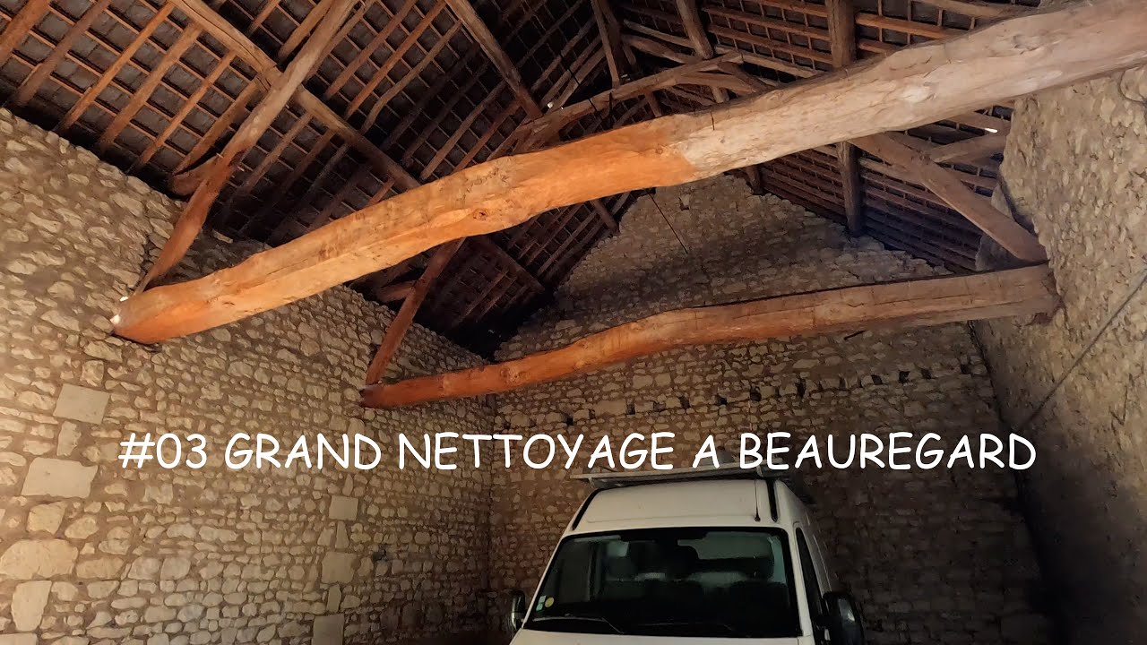 #03 Grand nettoyage de la future salle de réception!