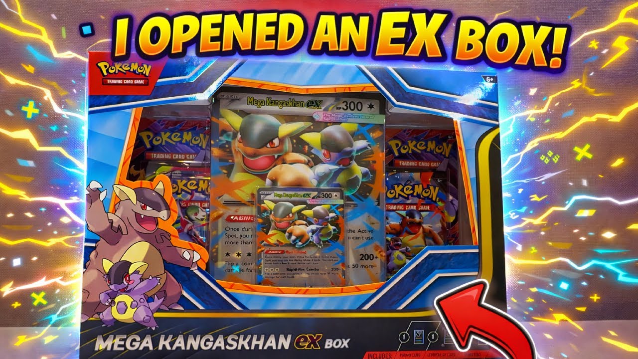 Opening The MEGA Kangaskhan EX Pokemon TCG Box | Pokemon Collective