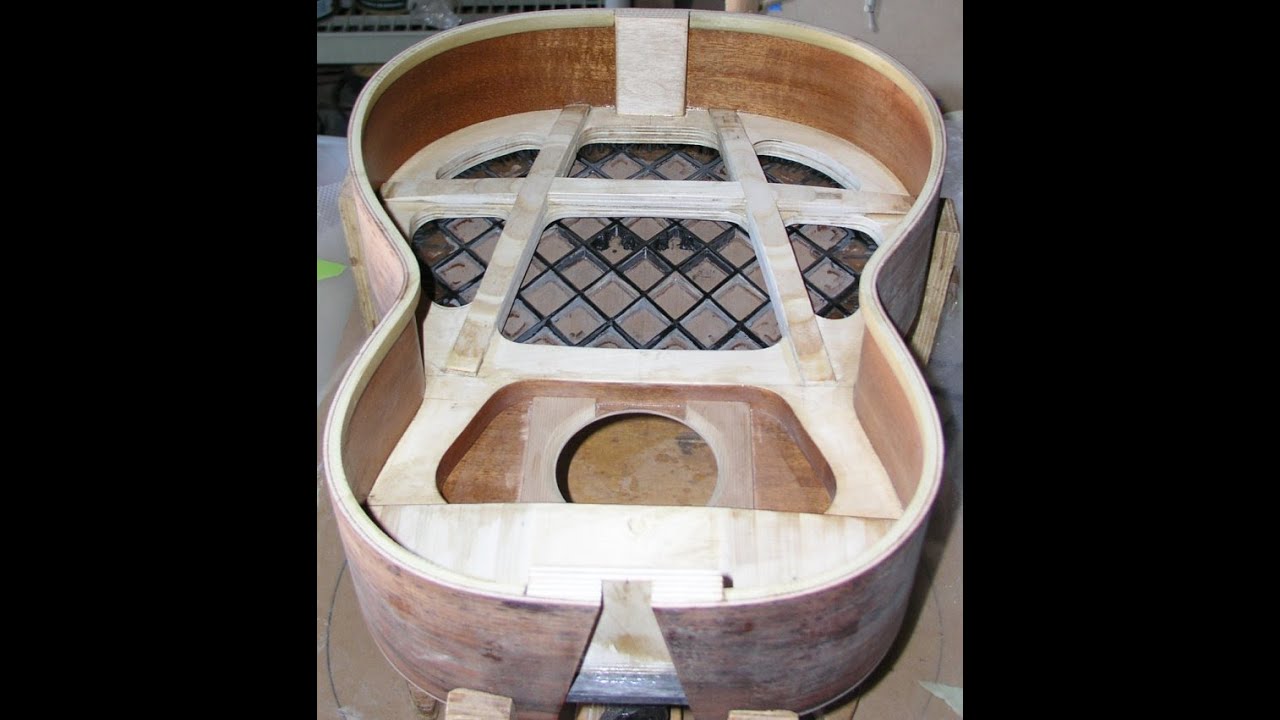 Schramm Guitars Build Diary Archive | Brazilian Rosewood Lattice Guitar | Video 035